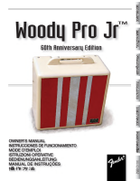 Fender Woody-Pro-Jr-60th-AnnEdition - Owners Manual